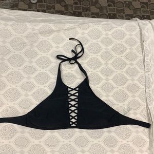 Black medium hollister bikini top